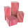 Boxes rayée 4pcs./set assemblable carton Color: rouge/blanc Size: 45x20x20cm 35x15x15cm X 25x15x15cm 15x20x20cm