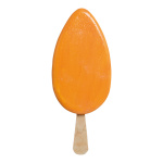 Glace sur tige  polystyrène Color: orange Size:  X...