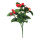 Bouquet de fraises 7x, avec 12 fraises et fleurs     Taille: 33cm    Color: vert/rouge