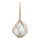Glass ball with rope length incl. cord 36cm     Size: Ø 15cm    Color: transparent