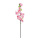 Cherry blossom twig artificial silk     Size: 100cm    Color: pink