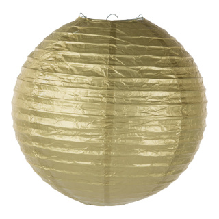Lantern  - Material: paper - Color: gold - Size: Ø 30cm