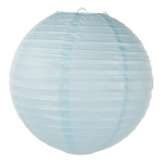 Lampion Papier Größe:Ø 30cm Farbe: hellblau