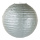 Lantern  - Material: paper - Color: silver - Size: Ø 30cm