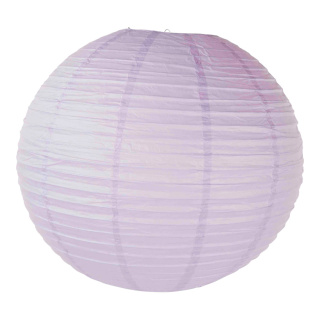 Lantern  - Material: paper - Color: lilac - Size: Ø 60cm