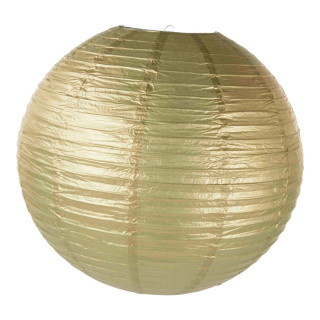 Lantern  - Material: paper - Color: gold - Size: Ø 60cm