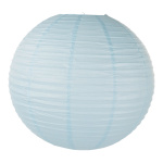 Lampion  papier Color: bleu clair Size: Ø 60cm