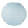 Lantern  - Material: paper - Color: light blue - Size: Ø 60cm