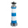 Leuchtturm Kunststoff     Groesse: 42cm    Farbe: blau/weiß