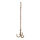 Rope with anchor hook  - Material: with real rope - Color: natural-coloured - Size: Ø25cm X 120cm
