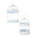 Bird cage, 2pcs./set, round, metal, Size:;H:40cm Ø24cm,...