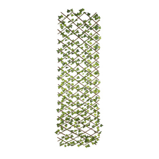 Zaun mit Efeu Kunststoff     Groesse: 160x60cm    Farbe: grün