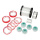 Nylon thread ring reel, plastic     Size: 0.4mm/7.5kg, 100m    Color: clear