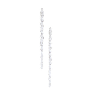 Cônes de glace 2-fois PVC Color: transparent Size:  X 30cm
