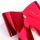 Pull-bow ribbon  - Material: metal foil - Color: red - Size:  X 30cm