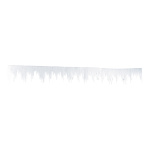 Icicle frieze  - Material: from 2cm snow mat - Color: white - Size: 500x30cm