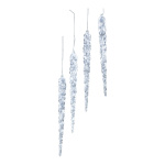 Icicles 4-fold - Material: plastic - Color: clear - Size:...