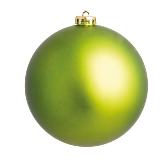 Boule de Noel mat vert clair  mat plastique Color: mat vert clair Size: Ø 20cm