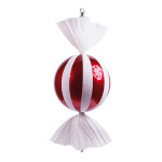 Bonbon  rond avec suspension+glitter plastique Color:...