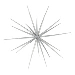 Sputnikstern,  Größe: Ø 38cm, Farbe: silber