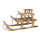 Wooden sleigh 3 parts/set - Material:  - Color: natural-coloured - Size: 42x155x95cm+31x12x75cm X 20x85x6cm