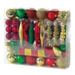 Set de Noel 88x plastique Color: multicolore Size: