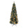 Weihnachtsbaum beschmückt, PVC, mit Kugeln, 200 warmweiße LED, Größe:Ø 70cm, 180cm,  Farbe: grün/gold
