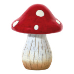 Toadstool  - Material: polyresin - Color: red/white -...