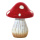 Toadstool  - Material: polyresin - Color: red/white - Size: 33x27cm