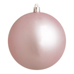 Christmas ball antique pink matt 12 pcs./bag - Material:...