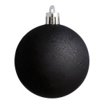 Christmas ball black matt 12 pcs./bag - Material:  -...