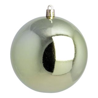 Christmas ball mint shiny  - Material:  - Color:  - Size: Ø 14cm