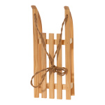 Traîneau  bois avec corde Color: nature Size:...