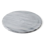 plate-forme de marbre autour  blanc