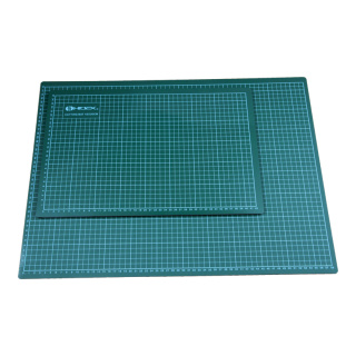 Schneidematte beidseitig bedruckt, Kunststoff Abmessung: 30x45cm Farbe: grün