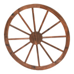 Wheel,  wood, Size:;Ø 70cm, Color:brown