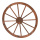 Wheel,  wood, Size:;Ø 70cm, Color:brown