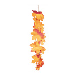 Maple leaf garland  - Material: PVC - Color: orange/brown...