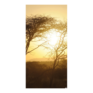 Motif imprimé "Afrique" tissu  Color: nature Size: 180x90cm
