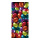 Banner "Metallic eggs" paper - Material:  - Color: multicoloured - Size: 180x90cm