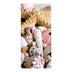 Banner "Shells" fabric - Material:  - Color: multicoloured - Size: 180x90cm