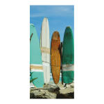 Motiv imprimé "Surfboards" tissu  Color:...