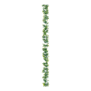Buchsbaumgirlande Kunststoff Größe:180 cm lang Farbe: grün