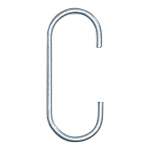 C-hooks zinc coated - Material: Ø 2 mm - Color:...
