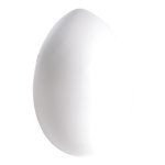 egg plastic - Material:  - Color: white - Size: 26 cm hoch