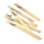 Ice cream stick wood - Material: 6 pcs./set - Color:...