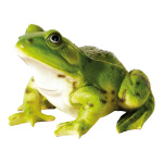 Frosch Kunstharz Größe:22x18x14 cm Farbe: grün
