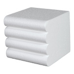 Hand towel stacking aid styrofoam, flame-resistant, 4...