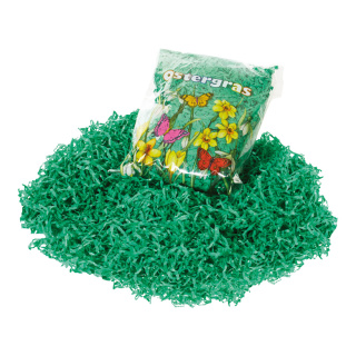 Easter grass paper - Material: bag - Color: green - Size: 45 g