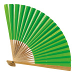 Paper fan  - Material:  - Color: light green - Size:...